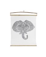 Wandposter "Elefant" zum Ausmalen