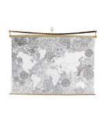 Wandposter "World" zum Ausmalen