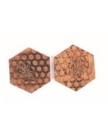 Untersetzer "Bienenwabe", 2er-Set