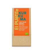 Bio-Kurkuma gemahlen