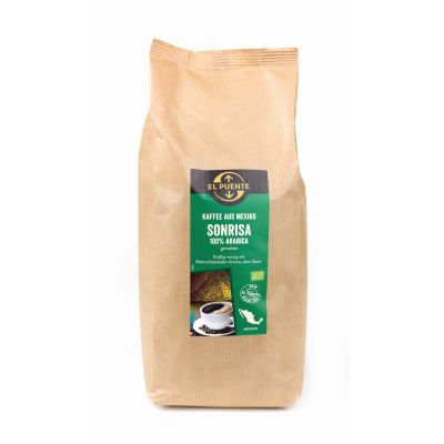 Sonrisa - Bio-Kaffee gemahlen 1 kg