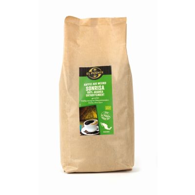 Sonrisa - Bio-Kaffee gemahlen 1 kg entkoffeiniert