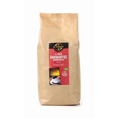 El Puente Hauskaffee - Bio-Kaffee gemahlen 1 kg