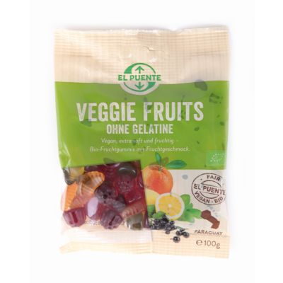 Veggie Fruits - Bio-Fruchtgummi ohne Gelantine