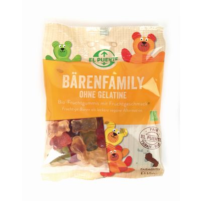 Bärenfamily - Bio-Fruchtgummi ohne Gelantine