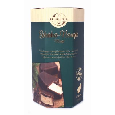 Schoko-Nougat mit Minze