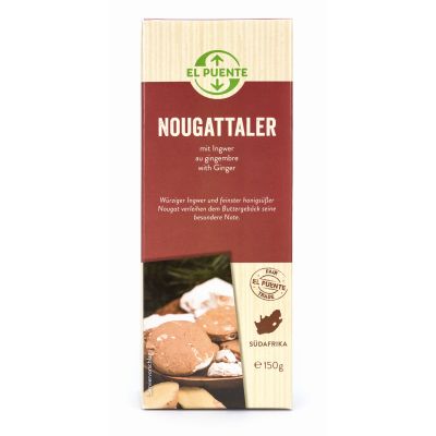 Nougattaler - Mürbekekse mit Nougat & Ingwer