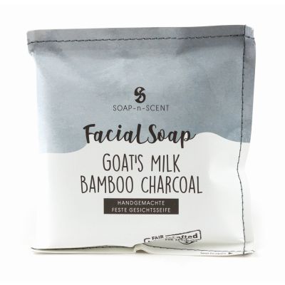 Facial Soap "Goat's Milk Bamboo Charcoal"