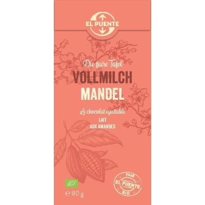 Die faire Tafel – Vollmilch Mandel