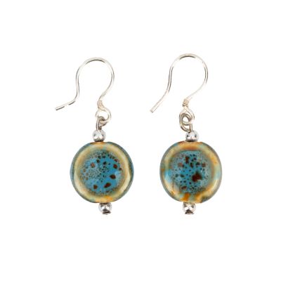 Boucles d'oreilles bleu