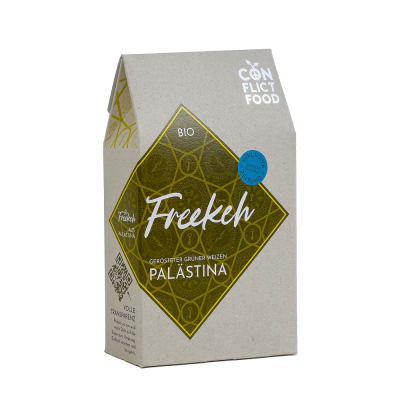 Bio-Freekeh aus Palästina geröstet