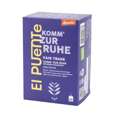 Komm' zur Ruhe - Demeter Bio-Kräutertee-Beutel