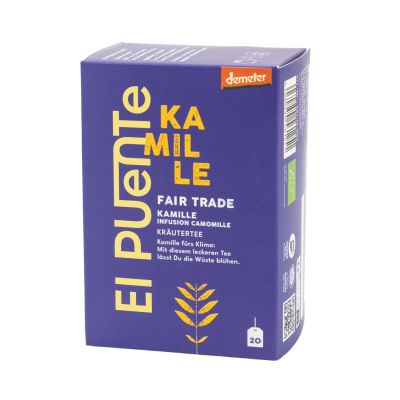 Demeter Bio-Kräutertee-Beutel Kamille