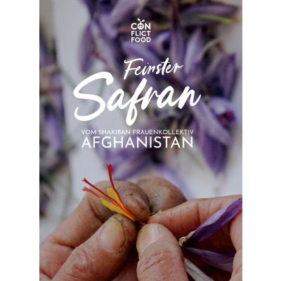 Infokarte Safran aus Afghanistan